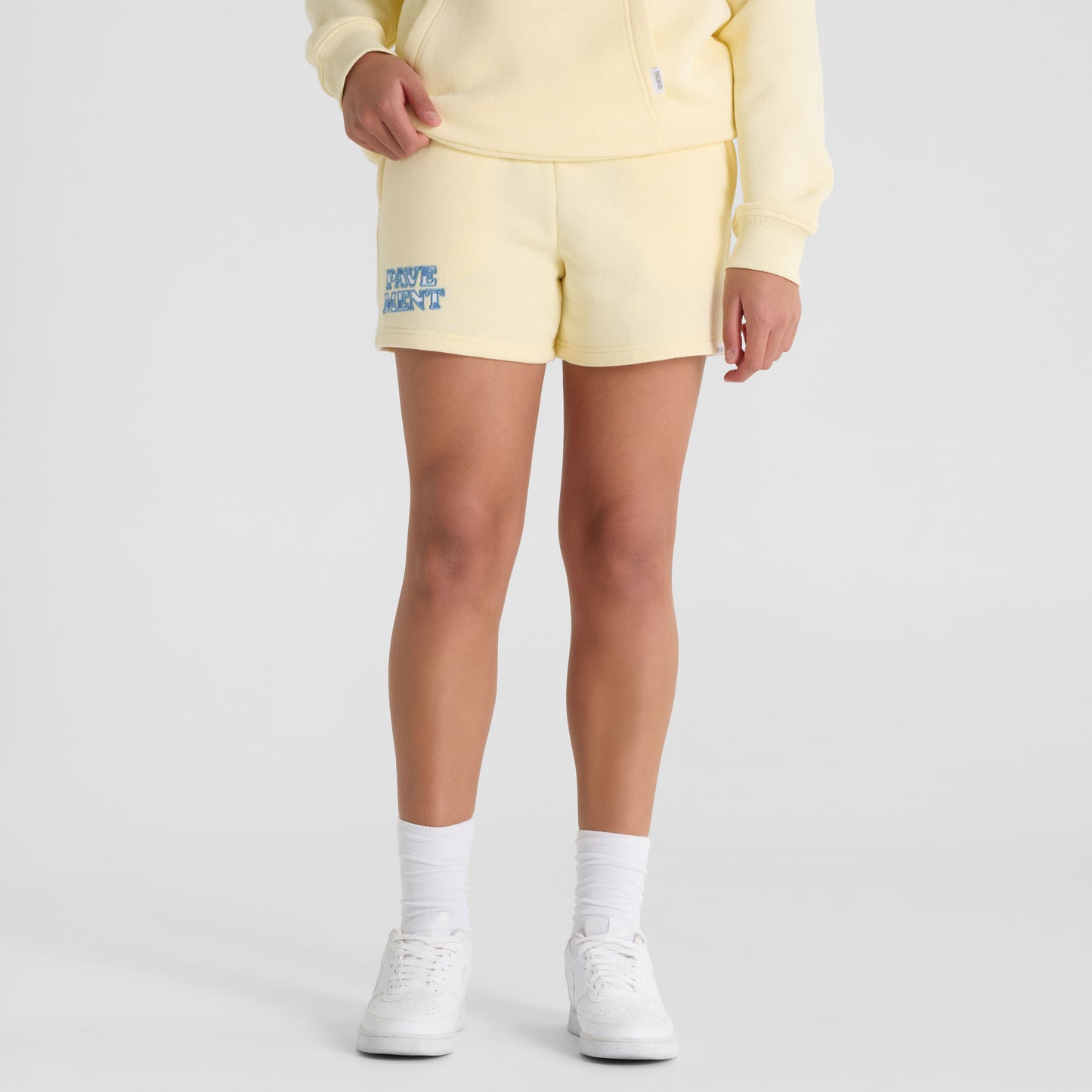 Light Green Side Stripe Shorts