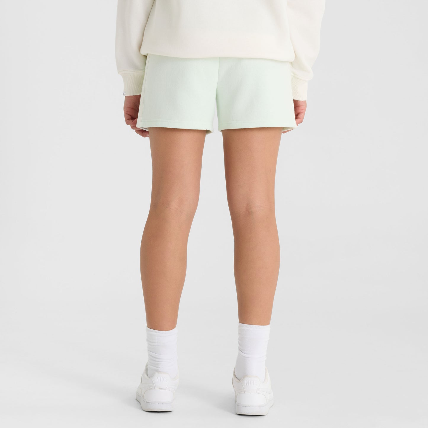 Light Green Side Stripe Shorts