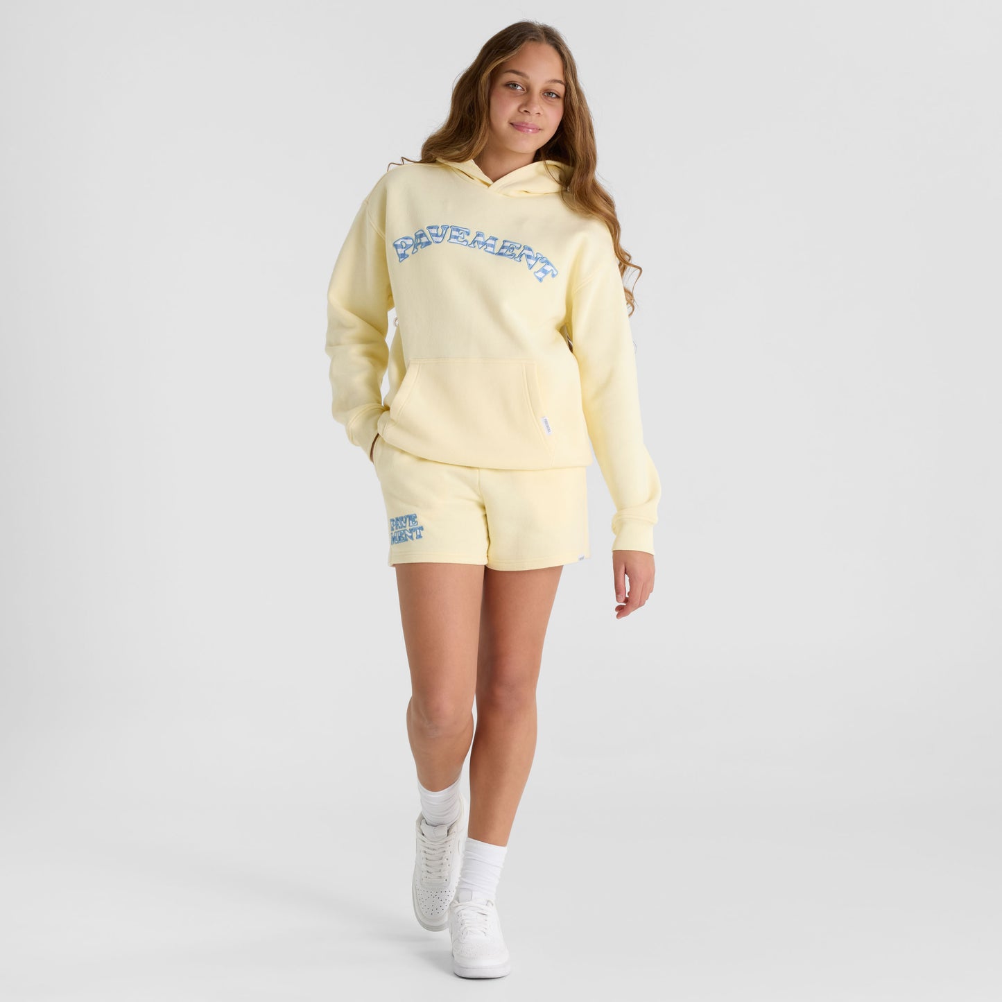 Light Green Side Stripe Shorts