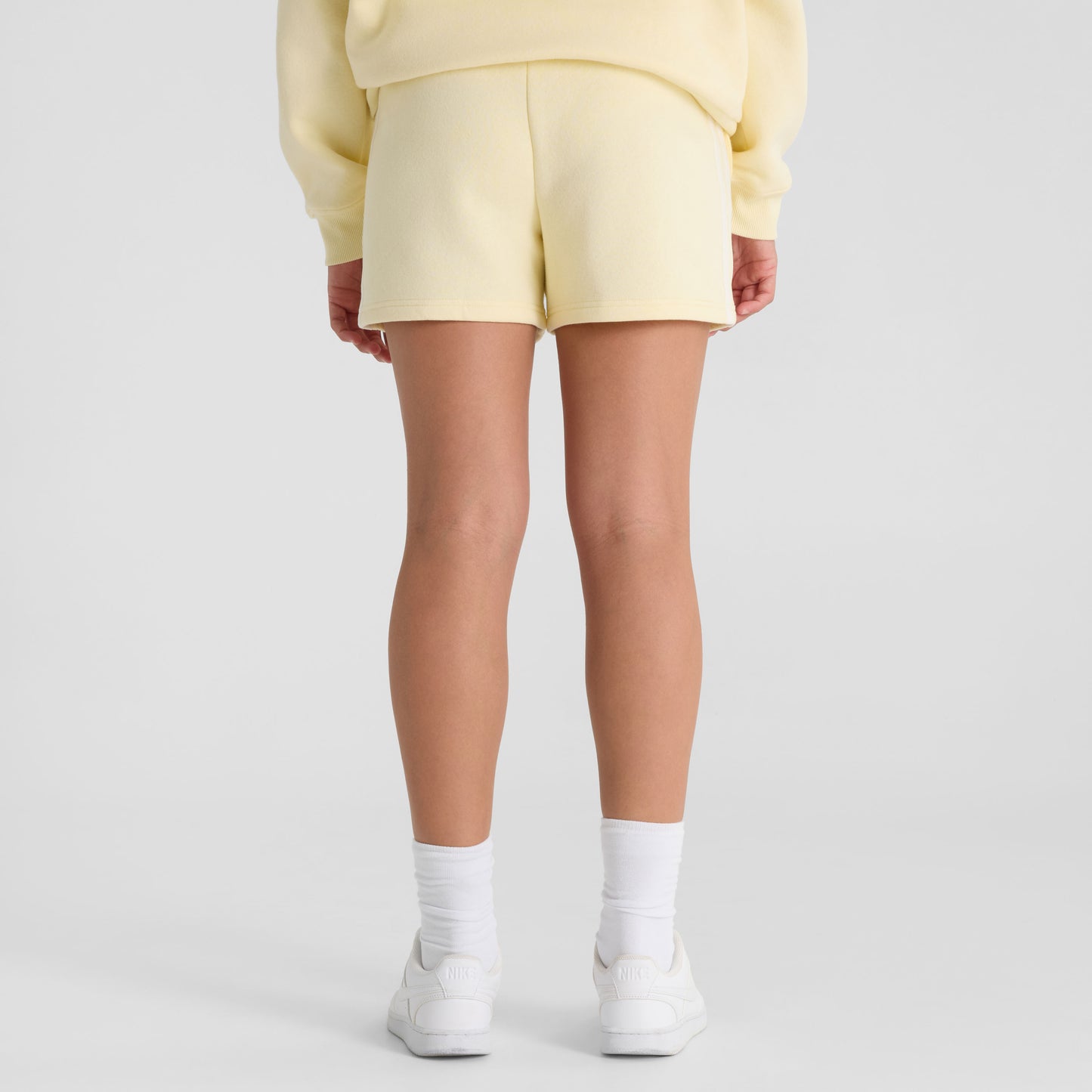 Light Green Side Stripe Shorts